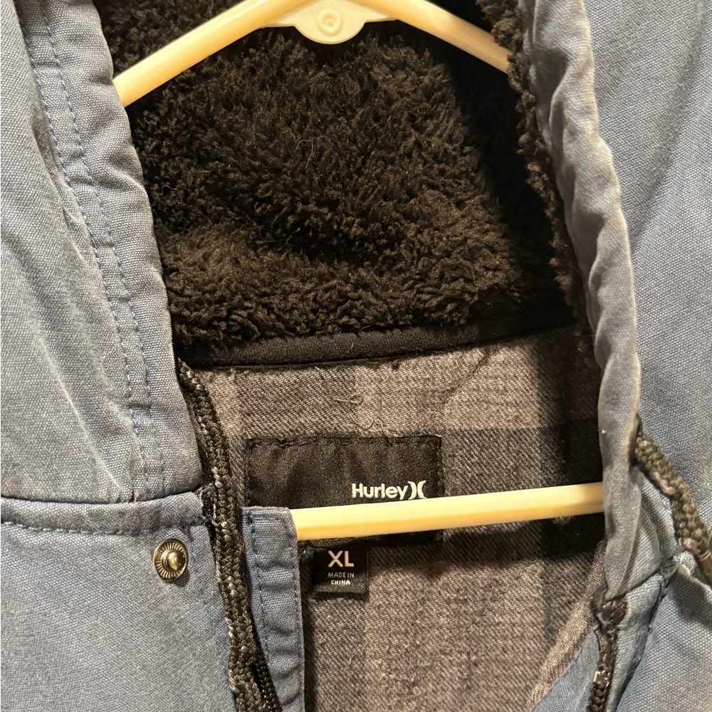 Hurley Blue Hooded Jacket